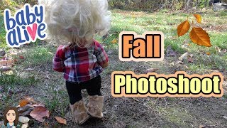 Baby Alive 2017 Fall Photoshoot  Kelli Maple [upl. by Broddy]