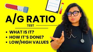 AG Ratio Blood Test  What is Albumin Globulin Normal Range LowHigh Levels in Report [upl. by Cod844]