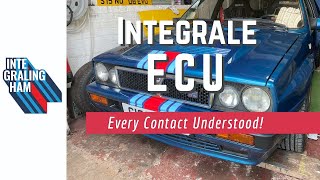 Lancia Delta Integrale ECU electrics [upl. by Annairol]