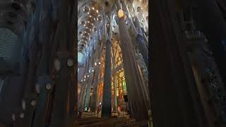 사그라다 파밀리아 Basílica de la Sagrada Família 서양건축사 수업시간에 교과서에서 본 것을 직접보다 [upl. by Barron]