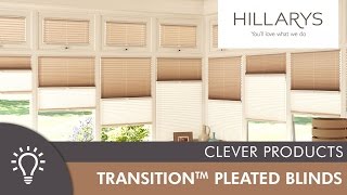 Hillarys Transition Pleated blinds [upl. by Shara]