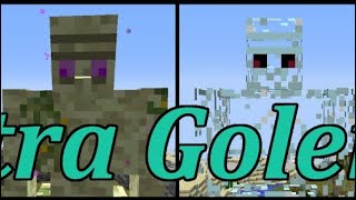 ultimate golem v4 addon by nobrezaddons16 [upl. by Leahcimdivad]