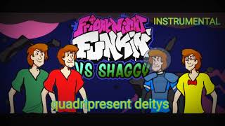 fnf vs shaggy  quadripresent deitys instrumental REUPLOAD lost media [upl. by Etneciv395]