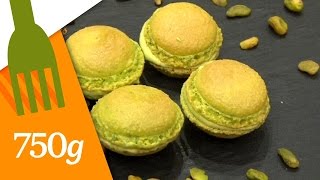 Recette de Macarons à la pistache  750g [upl. by Purse]