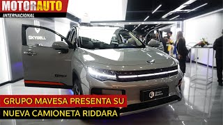 Grupo Mavesa presenta su nueva Camioneta Riddara  Motor Auto Internacional [upl. by Cirederf]