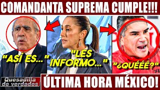 MIERCÓLES BOOOM ¡DECRETAZO VS PRIAN EN PRIMER MAÑANERA COMANDANTA SUPREMA CLAUDIA CUMPLE [upl. by Ketchan990]