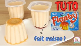 ♡• RECETTE FLAMBY MAISON FACILE ET RAPIDE •♡ [upl. by Aryamo47]