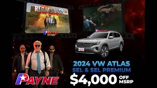 Get 4000 Off on a 2024 Volkswagen Atlas SEL  Payne Mission Volkswagen Mitsubishi  Mission Texas [upl. by Solenne992]