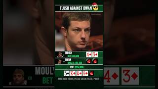 Flush against Tom Dwan poker [upl. by Crescen]