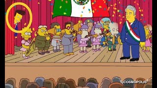 LOS SIMPSON y LA PREDICCIÓN de LÓPEZ OBRADOR PRESIDENTE [upl. by Atela]