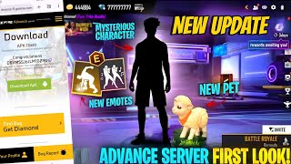 Ob44 Advance Server Free Fire 😱  Free Fire Advance Server  ob44 new update free fire [upl. by Morey736]