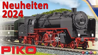 Piko Spur H0 N TT und G Neuheiten 2024 [upl. by Falzetta690]