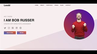 React Portfolio Website Tutorial  Build and Deploy React JS Personal Portfolio Website [upl. by Retsub]