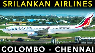 TRIP REPORT  SriLankan Airlines  Airbus A330  Colombo to Chennai [upl. by Assen]