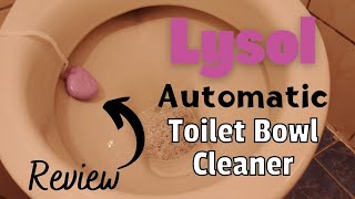 Lysol®Toilet Bowl Cleaner that Coats Cleans and Disinfects without Bleach [upl. by Ofori602]