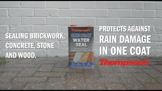 Thompsons One Coat Water Seal [upl. by Charla757]