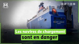 Les navires de chargement sont en danger alors que les armes navales houthis font lobjet dune enqu [upl. by Rabassa]