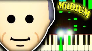 MII CHANNEL THEME  Piano Tutorial [upl. by Amesari]