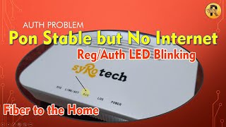 REG Led Blinking Fix Red Light ONU PON stable LOS Led problemRed Light Blinking [upl. by Dee]