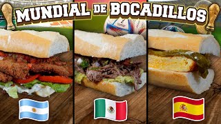 3 Bocadillos para EL MUNDIAL DE BOCADILLOS ¿Quién ganará TU DECIDES 🔥 [upl. by Lyreb]