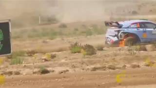 PADDON FIRE WRC Rally Italia Sardegna 2017 [upl. by Ennirak]