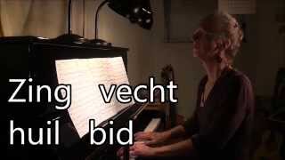 Zing vecht huil bid Grada Gootjes karaoke pianobegeleiding met ondertitelinglive [upl. by Lin]