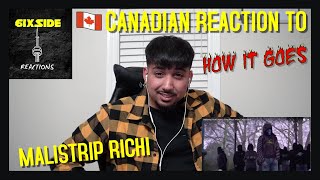 Malistrip Richi  How It Goes  CANADIAN REACTION [upl. by Nayllij]