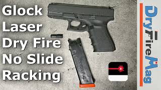 Glock Laser Dry Fire without Racking the Slide  with DryFireOnline and the Smart DryFireMag [upl. by Aman]