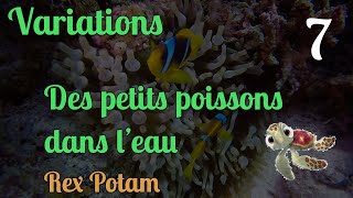 VALSE  Variations sur lair « les petits poissons dans leau » 7 [upl. by Gianni]