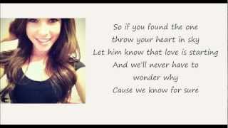 Madison Beer feat Cody Simpson  Valentine Lyric Video [upl. by Kentigerma]