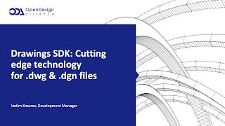 Drawings SDK Cutting edge technology for dwg amp dgn files [upl. by Nosde]