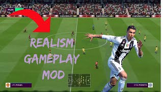 How To Install FIFA 19 Realism Game Play Mod  Better Gameplay  FIFA 19 Patch For CPY And Original [upl. by Longmire423]