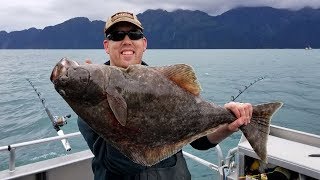 Alaska Adventure  Part 4 Fishing for halibut salmon amp rock fish [upl. by Zacharie]