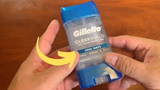 Gillette Cool Wave deodorant antiperspirant review [upl. by Agathy583]