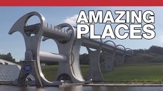 Archimedes and a Boat Lift the Falkirk Wheel [upl. by Alrzc679]