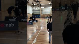 2021 NAB AFL Combine  Eagles Jase Burgoyne 20m Sprint [upl. by Og363]