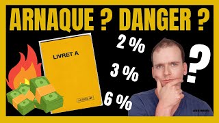 AUGMENTATION DU TAUX DU LIVRET A en 2023  DANGER [upl. by Nasia248]