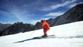 Skifahren am Gletscher in Sölden  dem Hotspot der Alpen [upl. by Ardnot]