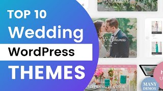 Best Wedding WordPress Themes  Top 10 Wedding WordPress Themes 2021 [upl. by Jocelin]