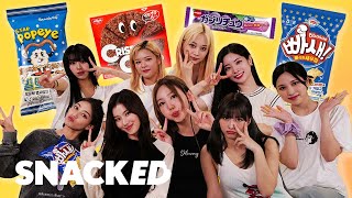 TWICE Break Down Their Favorite Snacks  Snacked [upl. by Elton]