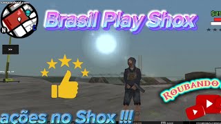 Roubando todos os locais Roubos  Brasil Play Shox   PAT•1  🤍💜 [upl. by Trebleht974]