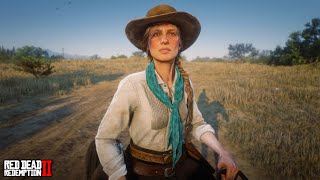 Playing as Sadie Adler in Red Dead Redemption 2  RDR2 [upl. by Namilus]