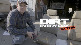 Upgrading Landcruiser seats to a set of Corbeau’s  Dirt Every Day Extra [upl. by Nauqyaj]