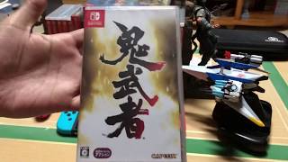 Onimusha Warlords for Nintendo Switch Japan Unboxing and startup [upl. by Vincenty]