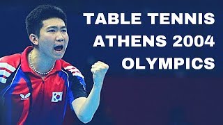 ATHENS OLYMPIC 2004 TABLE TENNIS BEST OF  Enjoy [upl. by Akinna]