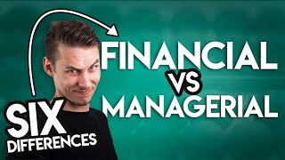 FINANCIAL vs MANAGERIAL Accounting [upl. by Atnas]