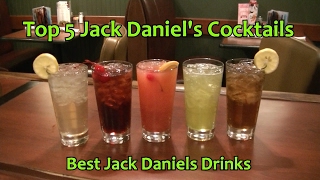 Top 5 Jack Daniels Cocktails Best Jack Daniels Drinks [upl. by Eelirrem781]