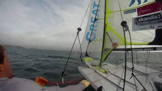 49er Headcam Sailing [upl. by Arimihc466]