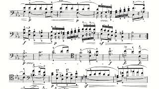 JeanLouis Duport Etude No 16 for Cello Score [upl. by Ateekal]