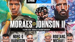 Moraes vs Johnson 2️⃣TKO highlight‼️ [upl. by Enitsyrhc]